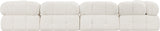 Ames Boucle Fabric Sectional - Modern Modular Design for Stylish Living Spaces and Endless Configurations