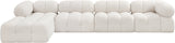 Ames Boucle Fabric Sectional - Modern Modular Design for Stylish Living Spaces and Endless Configurations