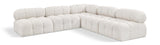 Ames Boucle Fabric Modular Sectional - Modern Elegance for Stylish Living Spaces and Endless Designs