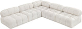 Ames Boucle Fabric Modular Sectional - Modern Elegance for Stylish Living Spaces and Endless Designs