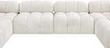Ames Boucle Fabric Sectional - Modern Modular Elegance for Stylish Living Room Transformations