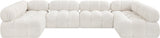 Ames Modern Boucle Fabric Sectional - Elevate Your Living Space with Stylish Modular Design Options