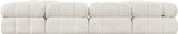 Ames Boucle Fabric Modular Sectional - Elevate Your Living Space with Stylish Modern Sophistication