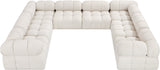 Ames Boucle Fabric Modular Sectional - Elevate Your Living Space with Stylish Modern Sophistication