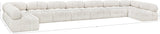 Ames Boucle Fabric Sectional - Modern Modular Design for Stylish Living Spaces and Endless Configurations