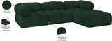 Ames Boucle Fabric Modular Sectional - Elevate Your Living Space with Modern Elegance & Versatility