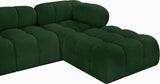Ames Boucle Fabric Sectional - Modern Modular Elegance for Stylish Living Room Transformations