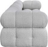 Ames Boucle Fabric Modular Sofa - Elevate Your Living Space with Modern Sophistication and Style