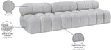 Ames Boucle Fabric Modular Sofa – Elevate Your Living Space with Modern Elegance and Comfort