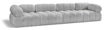Ames Boucle Fabric Modular Sofa - Elevate Your Living Room with Modern Sophistication and Style
