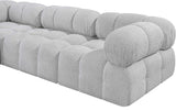 Ames Boucle Fabric Modular Sofa - Elevate Your Living Room with Modern Sophistication and Style