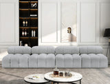 Ames Boucle Fabric Modular Sofa – Modern Sophistication for Your Living Space, Stylish and Versatile