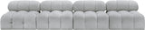 Ames Boucle Fabric Modular Sofa – Modern Sophistication for Your Living Space, Stylish and Versatile
