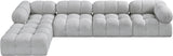 Ames Boucle Fabric Sectional - Modern Modular Design for Stylish Living Spaces and Endless Configurations