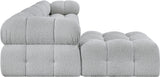 Ames Boucle Fabric Sectional - Modern Modular Design for Stylish Living Spaces and Endless Configurations
