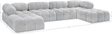 Ames Boucle Fabric Sectional - Modern Modular Design for Stylish Living Spaces and Endless Configurations