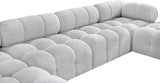 Ames Boucle Fabric Sectional - Modern Modular Design for Stylish Living Spaces and Endless Configurations