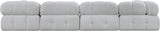 Ames Boucle Fabric Sectional - Modern Modular Design for Stylish Living Spaces and Endless Configurations