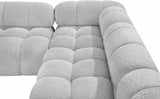 Ames Boucle Fabric Sectional - Modern Modular Design for Stylish Living Spaces & Endless Configurations