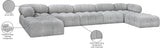 Ames Boucle Fabric Sectional - Modern Modular Design for Stylish Living Spaces and Endless Configurations