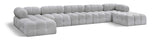 Ames Boucle Fabric Sectional - Modern Modular Design for Stylish Living Spaces and Endless Configurations