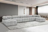 Ames Boucle Fabric Sectional - Modern Modular Design for Stylish Living Spaces and Endless Configurations