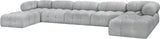 Ames Boucle Fabric Sectional - Modern Modular Design for Stylish Living Spaces and Endless Configurations