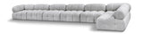 Ames Boucle Fabric Sectional - Modern Modular Design for Stylish Living Spaces and Endless Configurations