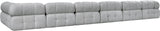 Ames Boucle Fabric Sectional - Modern Modular Design for Stylish Living Spaces and Endless Configurations