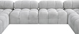 Ames Boucle Fabric Modular Sectional - Elevate Your Living Space with Stylish Modern Sophistication