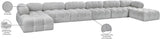 Ames Boucle Fabric Sectional - Modern Modular Design for Stylish Living Spaces & Endless Configurations