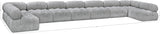 Ames Boucle Fabric Sectional - Modern Modular Design for Stylish Living Spaces and Endless Configurations