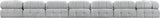 Ames Boucle Fabric Sectional - Modern Modular Design for Stylish Living Spaces and Endless Configurations