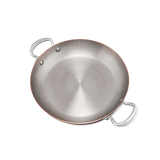 Mauviel M'Heritage M'150 S Round Pan With Cast Stainless Steel Handles