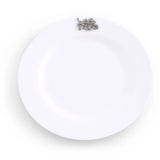 Oak Leaf Melamine Lunch Plates - Set of 4
