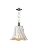Twirl White Pendant
