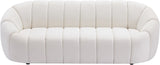 Elijah Modern Velvet Sofa with Deep Channel Tufting - Luxurious Comfort for Contemporary Spaces