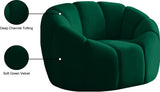 Elijah Modern Velvet Chair with Deep Channel Tufting and Plush Comfort for Contemporary Spaces