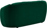 Elijah Contemporary Loveseat - Modern Comfort with Deep Channel Tufting and Chic Design Elements
