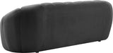 Elijah Modern Velvet Sofa with Deep Channel Tufting - Luxurious Comfort for Contemporary Spaces