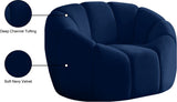Elijah Modern Velvet Chair with Deep Channel Tufting and Plush Comfort for Contemporary Spaces