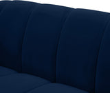 Elijah Modern Velvet Sofa with Deep Channel Tufting - Luxurious Comfort for Contemporary Spaces