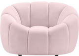 Elijah Modern Velvet Chair with Deep Channel Tufting and Plush Comfort for Contemporary Spaces