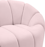 Elijah Modern Velvet Chair with Deep Channel Tufting and Plush Comfort for Contemporary Spaces