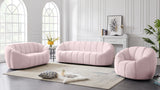 Elijah Modern Velvet Chair with Deep Channel Tufting and Plush Comfort for Contemporary Spaces