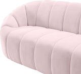 Elijah Modern Velvet Sofa with Deep Channel Tufting - Luxurious Comfort for Contemporary Spaces