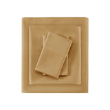 Pima Cotton Sateen 600 Thread Count Sheet Set, Gold