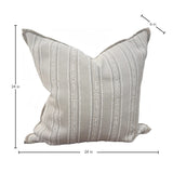 Tayos Natural 24x24 Pillow