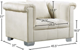 Kayla Contemporary Chair with Stylish Velvet Upholstery and Sleek Chrome Legs - Perfect for Any Home