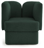 Marcel Contemporary Chair - Stylish Curved Back Design for Modern Living Spaces and Comfort